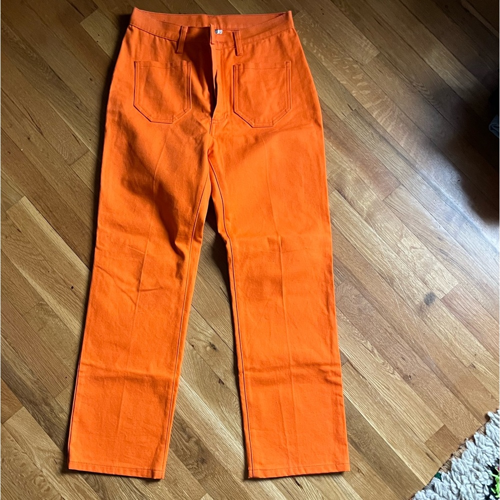 Lykke Wullf Ranch Pants - Safety Orange